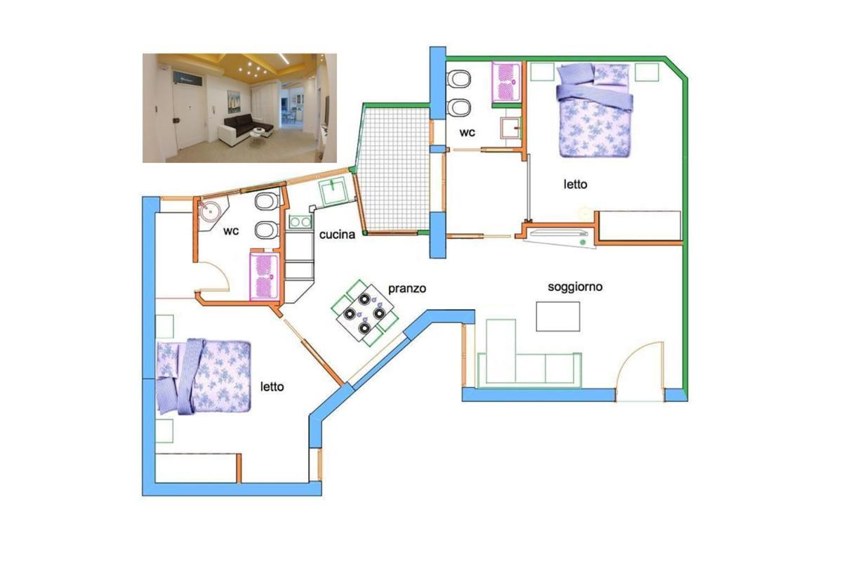فندق Kosie - Il Comfort Di Stile Con 2 Bagni باليرمو المظهر الخارجي الصورة